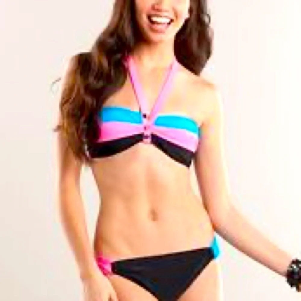 SO halter swim top, XL
